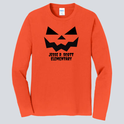 Adult Long Sleeve Shirt - Fall Holidays - Jack O' Lantern Thumbnail