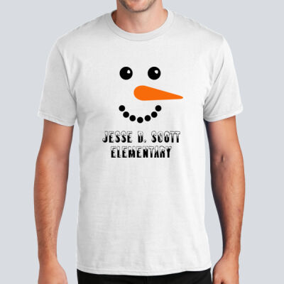 Adult T-Shirt - Winter - Snowman  Thumbnail