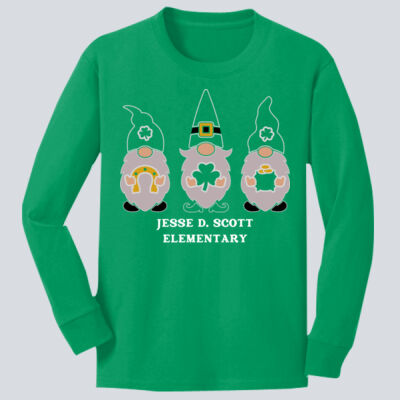Youth Long Sleeve Shirt - Spring - Leprechaun's  Thumbnail